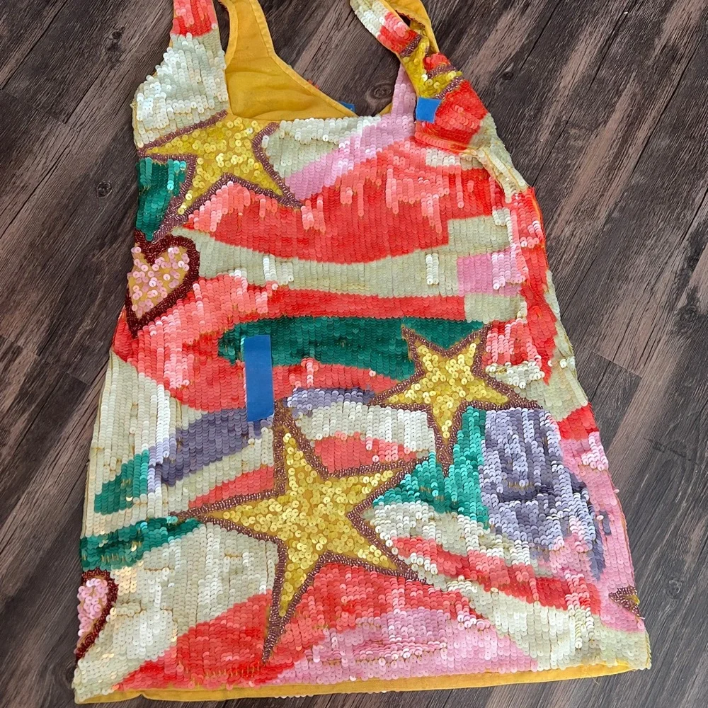 Sequin star and heart dress - Picture 10 of 13